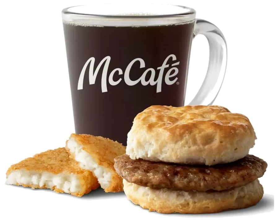 McDonald's $4 Breakfast Bundle with Warm Sausage Biscuit