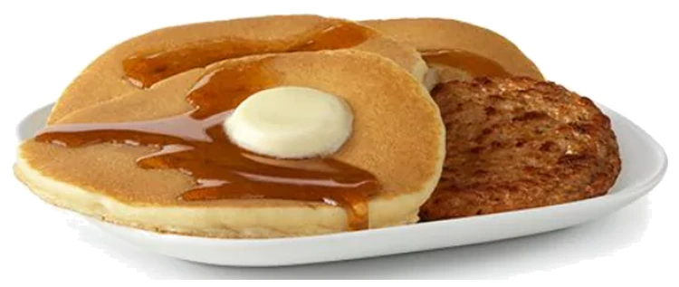 Hotcakes with Sausage Platter