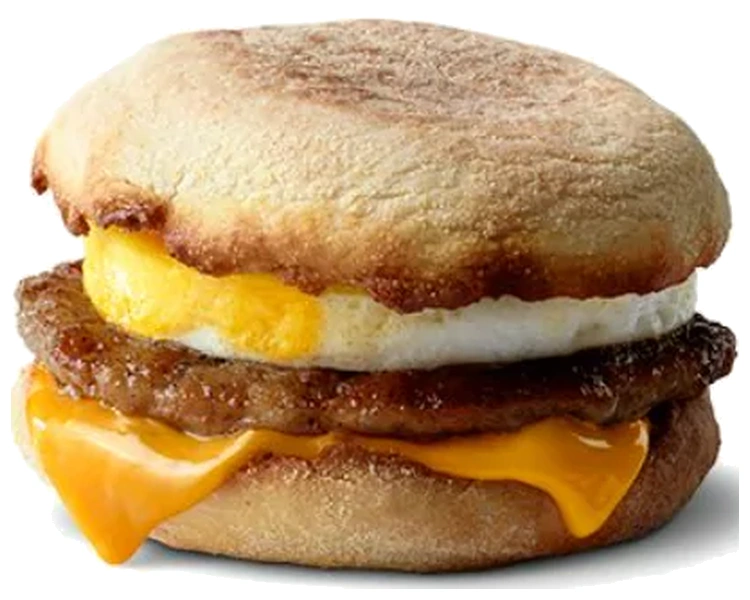 Sausage McMuffin with Egg